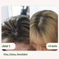 Huile de croissance naturelle pour cheveux
